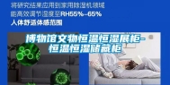 博物馆文物恒温恒湿展柜-恒温恒湿储藏柜