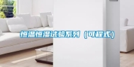 恒温恒湿试验系列（可程式）