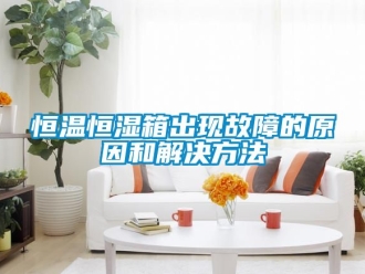 知识百科恒温恒湿箱出现故障的原因和解决方法