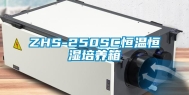 ZHS-250SC恒温恒湿培养箱