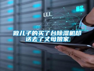 行业新闻做儿子的买了台除湿机却送去了丈母娘家