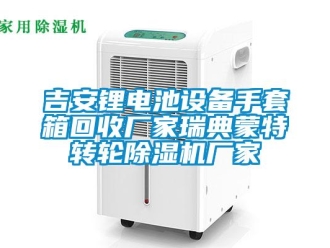 企业新闻吉安锂电池设备手套箱回收厂家瑞典蒙特转轮除湿机厂家