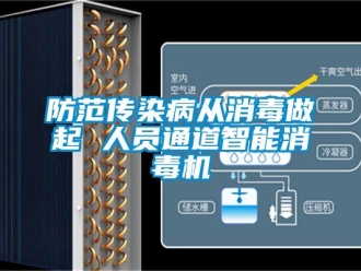 企业新闻防范传染病从消毒做起 人员通道智能消毒机