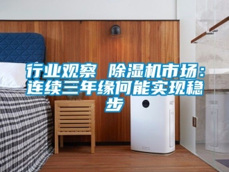行业新闻行业观察 除湿机市场：连续三年缘何能实现稳步