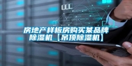 房地产样板房购买某品牌除湿机【吊顶除湿机】