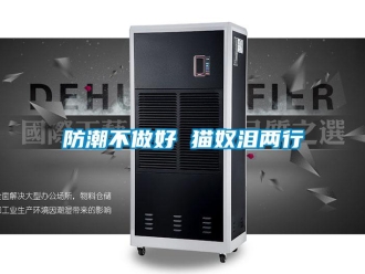 企业新闻防潮不做好 猫奴泪两行