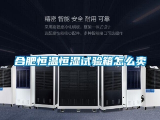 知识百科合肥恒温恒湿试验箱怎么卖