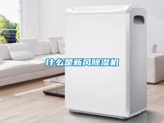 知识百科什么是新风除湿机