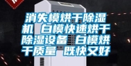 消失模烘干除湿机 白模快速烘干除湿设备 白模烘干质量 既快又好