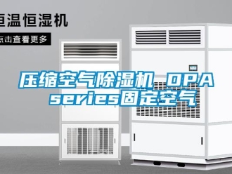 行业新闻压缩空气除湿机 DPA series固定空气