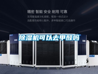 行业新闻除湿机可以去甲醛吗