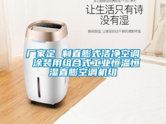 知识百科厂家定 制直膨式洁净空调 涂装用组合式工业恒温恒湿直膨空调机组