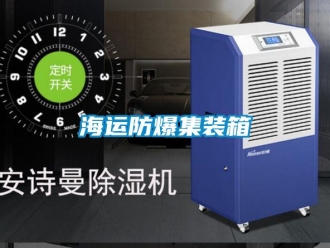 企业新闻海运防爆集装箱