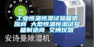 工业恒温恒湿试验箱供应商 大型恒温恒湿试验箱制造商 艾博仪器