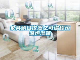 知识百科家具测试仪器之可编程恒温恒湿箱