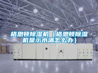 行业新闻格恩顿除湿机（格恩顿除湿机显示水满怎么办）