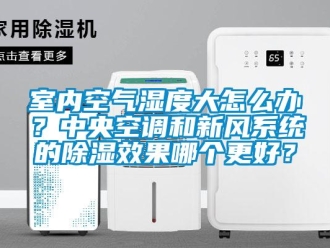 行业新闻室内空气湿度大怎么办？中央空调和新风系统的除湿效果哪个更好？