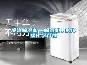 行业新闻冷媒除湿机—除湿机中的冷媒化学特性