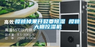樱桃掉果开裂要除湿 樱桃大棚控湿机