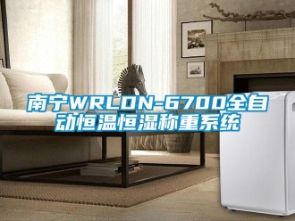 知识百科南宁WRLDN-6700全自动恒温恒湿称重系统