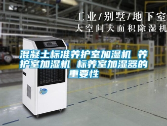 行业新闻混凝土标准养护室加湿机 养护室加湿机 标养室加湿器的重要性