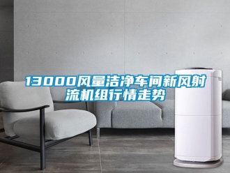 企业新闻13000风量洁净车间新风射流机组行情走势
