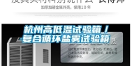 杭州高低温试验箱／复合循环盐雾试验箱
