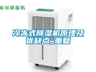 行业新闻冷冻式除湿机原理及优缺点_重复