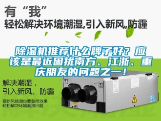 行业新闻除湿机推荐什么牌子好？应该是最近困扰南方、江浙、重庆朋友的问题之一！
