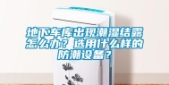 地下车库出现潮湿结露怎么办？选用什么样的防潮设备？