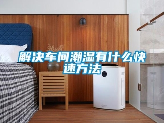 行业新闻解决车间潮湿有什么快速方法