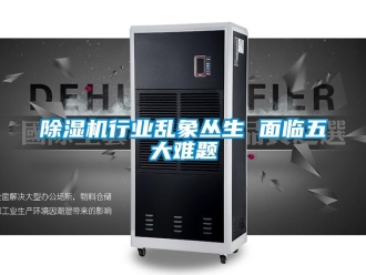 企业新闻除湿机行业乱象丛生 面临五大难题