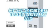恒温恒湿试验箱TEMI850温湿度控制器介绍