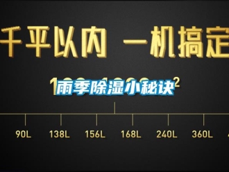 知识百科雨季除湿小秘诀
