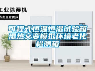 知识百科可程式恒温恒湿试验箱湿热交变模拟环境老化检测箱