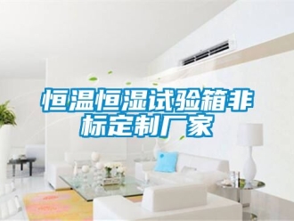 知识百科恒温恒湿试验箱非标定制厂家