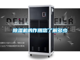 企业新闻除湿机的作用您了解多少