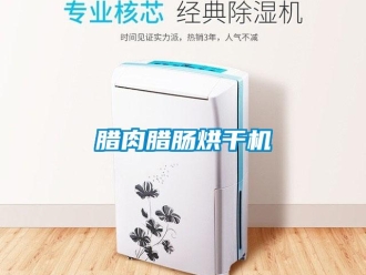 行业新闻腊肉腊肠烘干机