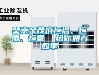 知识百科望京金茂府恒温、恒湿、恒氧  给你如春四季