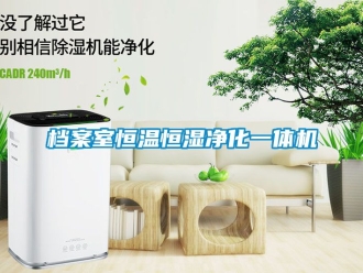 知识百科档案室恒温恒湿净化一体机