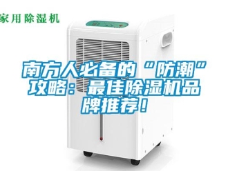 企业新闻南方人必备的“防潮”攻略：最佳除湿机品牌推荐！