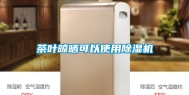 茶叶晾晒可以使用除湿机