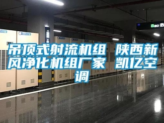 企业新闻吊顶式射流机组 陕西新风净化机组厂家 凯亿空调