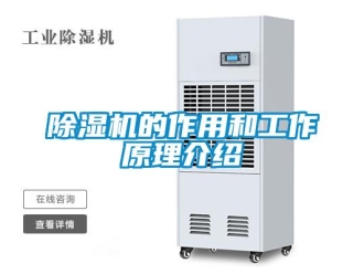 企业新闻除湿机的作用和工作原理介绍