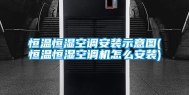 恒温恒湿空调安装示意图(恒温恒湿空调机怎么安装)