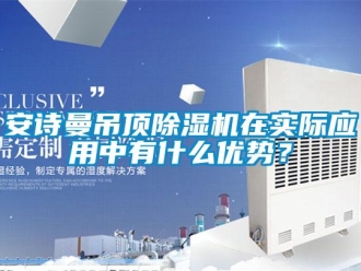 企业新闻安诗曼吊顶除湿机在实际应用中有什么优势？