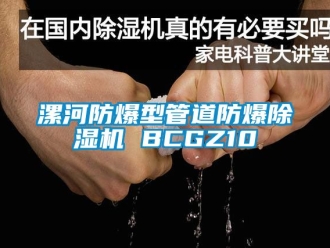 企业新闻漯河防爆型管道防爆除湿机 BCGZ10