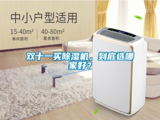 知识百科双十一买除湿机，到底选哪家好？