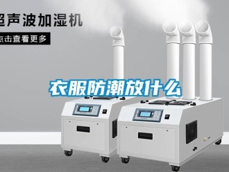 知识百科衣服防潮放什么