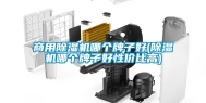 商用除湿机哪个牌子好(除湿机哪个牌子好性价比高)